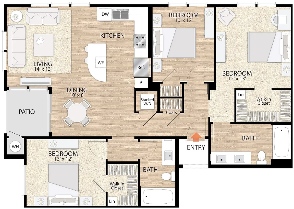 Floor plan Plan S