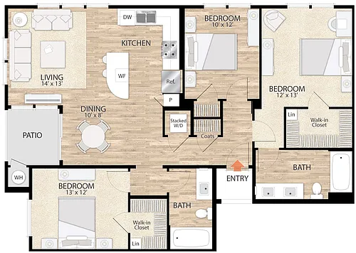 Floor plan Plan S