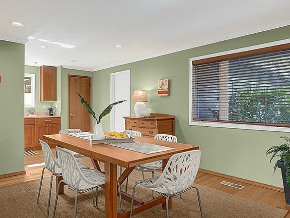 Huge formal dining room with easy access to the kitchen makes entertaining easy and fun.