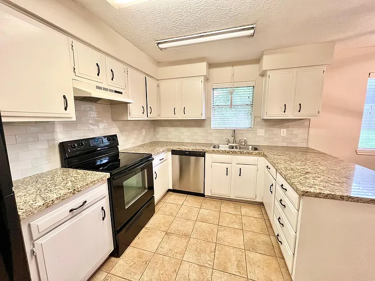 Plenty of cabinet space.