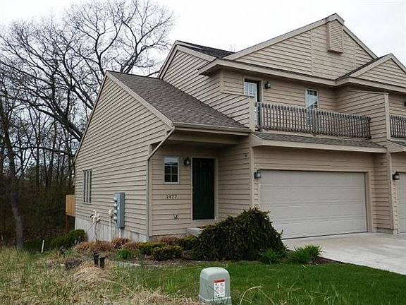 Front of Condominium-End Unit