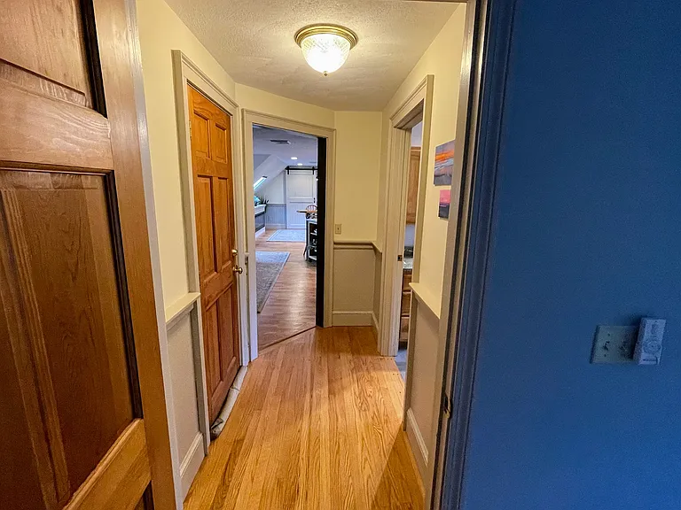 Hallway leading to Master BR and Bathroom