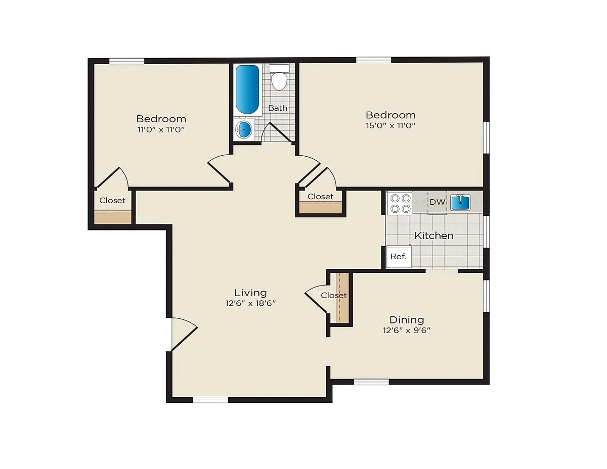 Floor plan B04 North