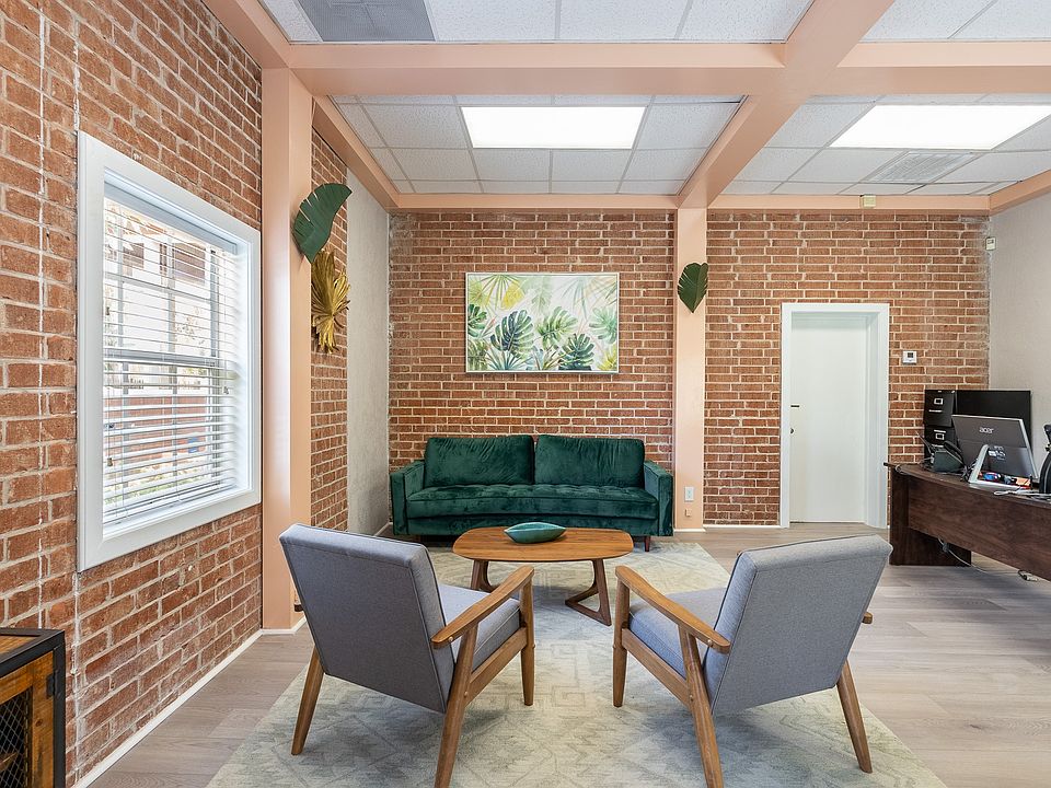 Leasing office lobby