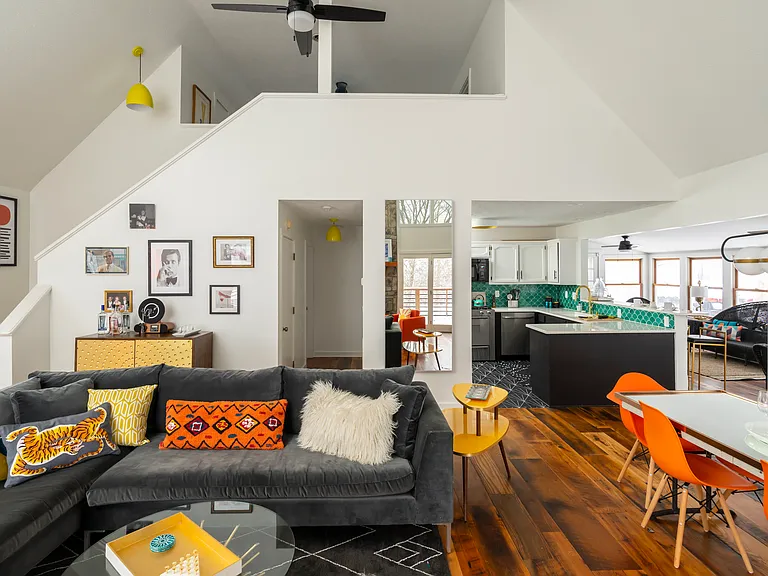 View towards loft