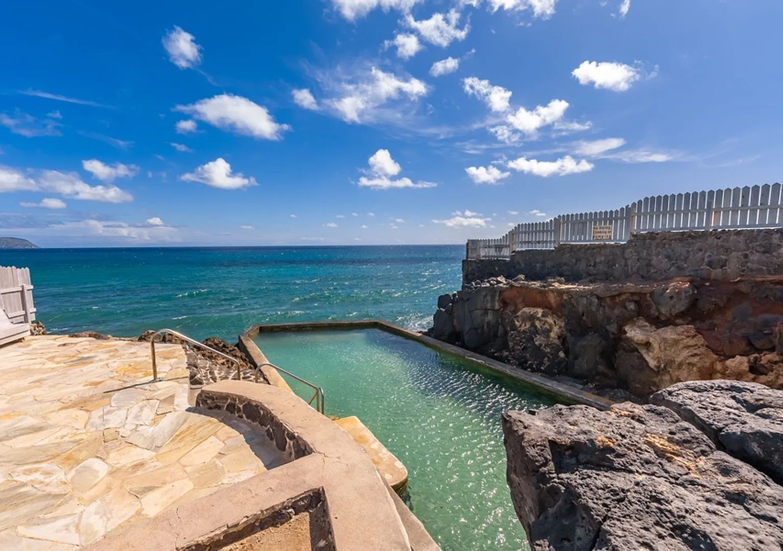 Sea Pool Getaway: Oceanfront Black Point Home w/ Private Sea Pool — Photo 3