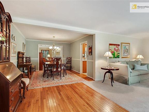 The entry provides stunning views all the way to the back of the home.  It is a very spacious with an open floor plan.  This is a wonderful home for entertaining or everyday living.