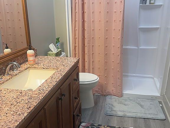 2nd bathroom in back area.
