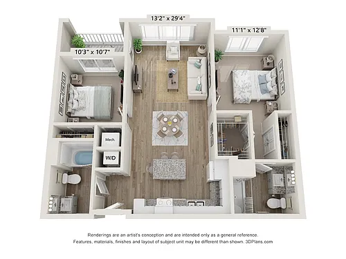 Floor plan 2A