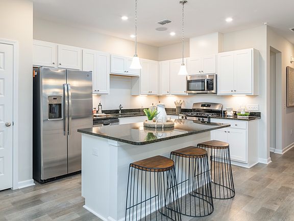 Striking kitchen with island