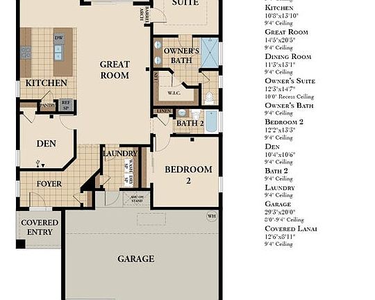 Monroe II floor plan