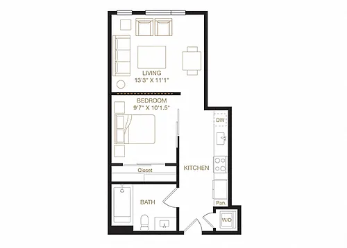 Floor plan Downtown