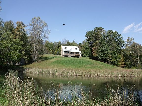 Cape Cod overlooking pond
