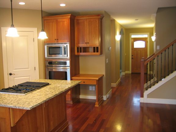 Island, desk, wall ovens