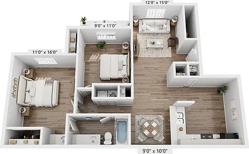 Floor plan Traditional
