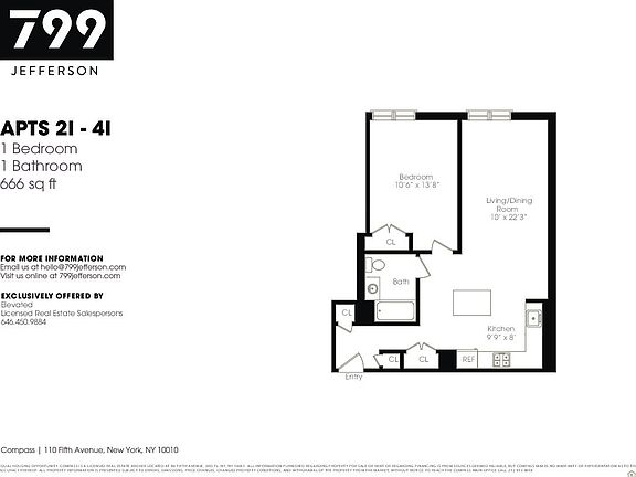 2nd image of 799 Jefferson Ave #2I