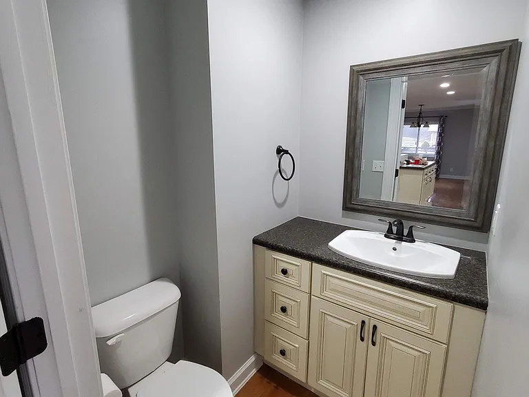 1st floor half bath