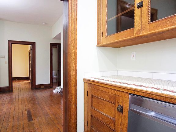Beautiful turn of the century oak & glass cabinets