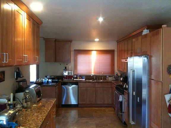 Remodeled with Bosch Stainless and Travertine flooring