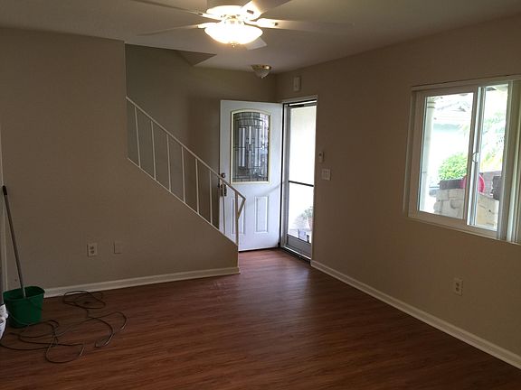 Living room and entry
