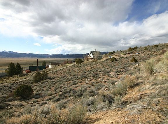 facing north, standing at top of lot