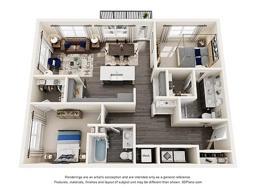 Floor plan Milan