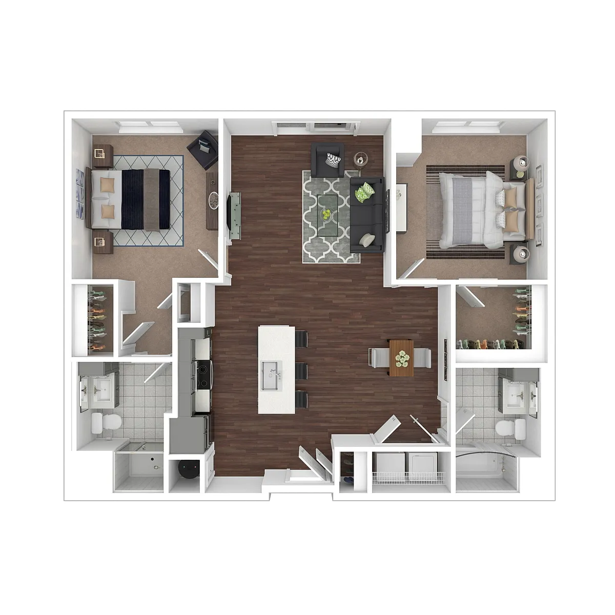 Floor plan 2B
