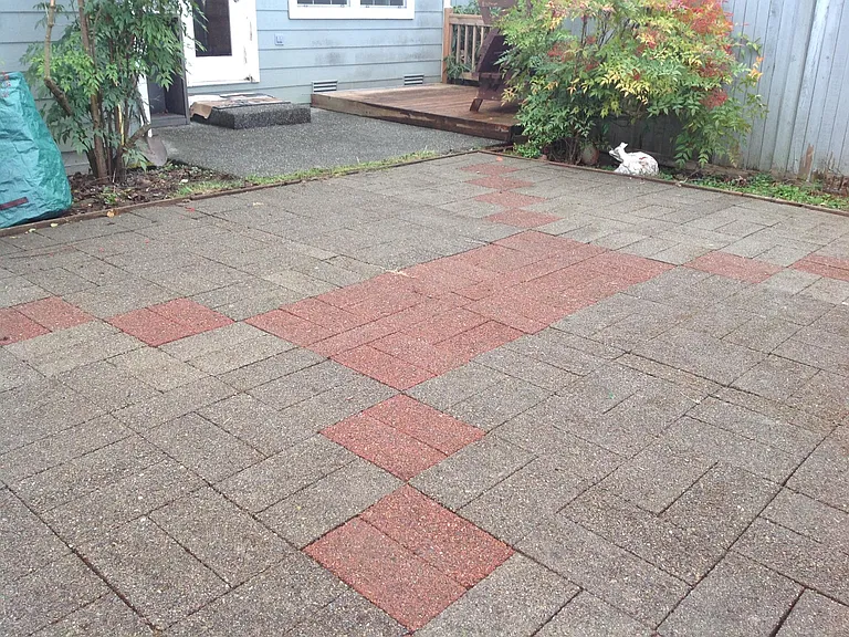 patio yard, 2nd lager yard in the whole community