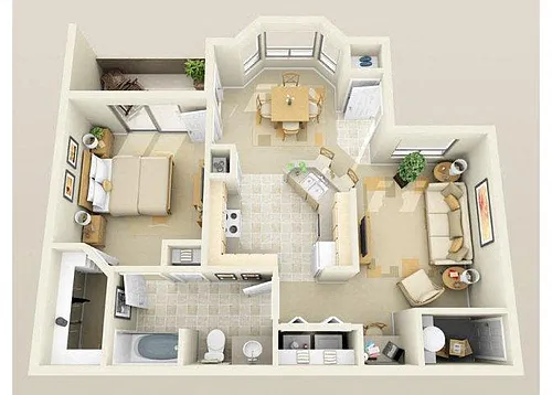 Floor plan A1