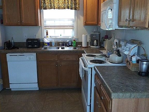 As you walk-in front door kitchen