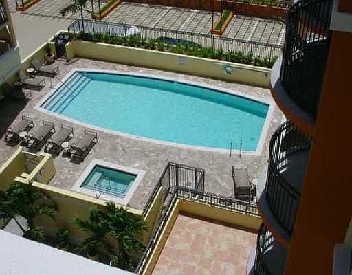 One of the two pools