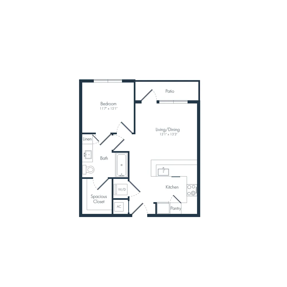 Floor plan A2A
