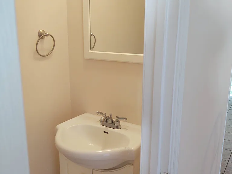 1st floor upgraded powder room.