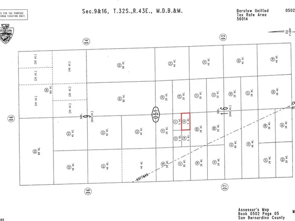0 Hoffman Rd Lot 3, Hinkley, CA 92347