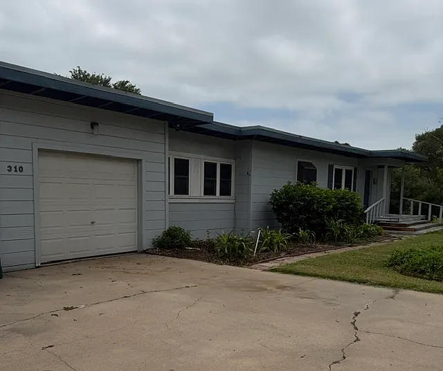 single garage, two car driveway