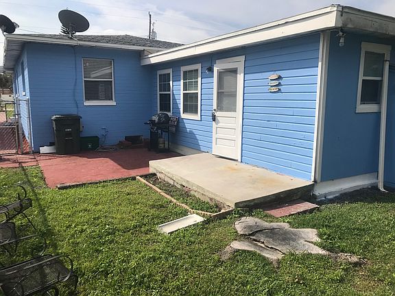 Rear apartment entrance