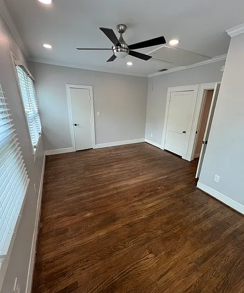 Huge Master Bedroom with two closets