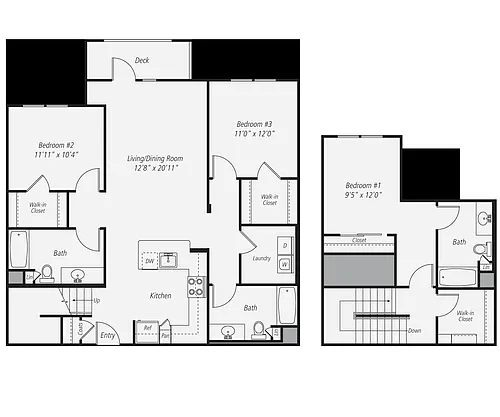 Floor plan C3T-460-468