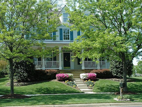 Front View in Spring