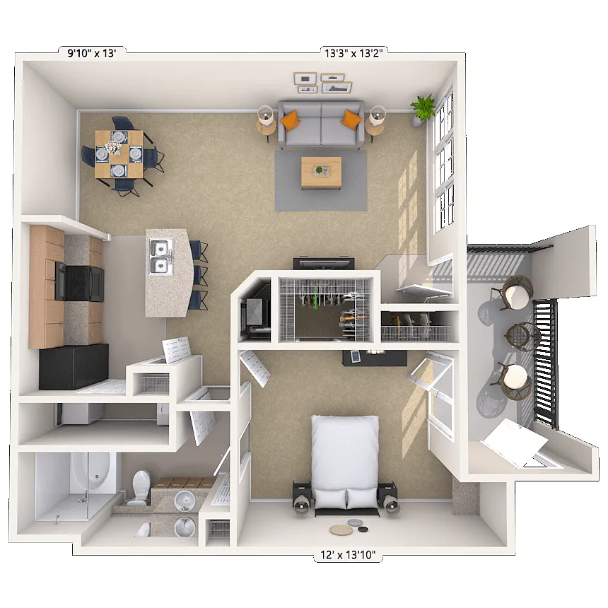Floor plan Robie
