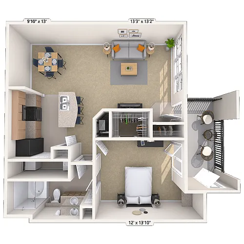 Floor plan Robie