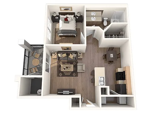 Floor plan Fendi