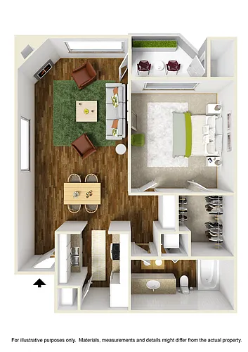 Floor plan Picasso