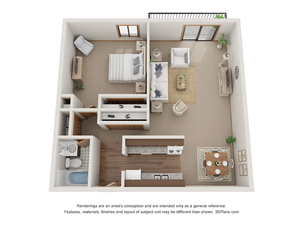 Floor plan Oak