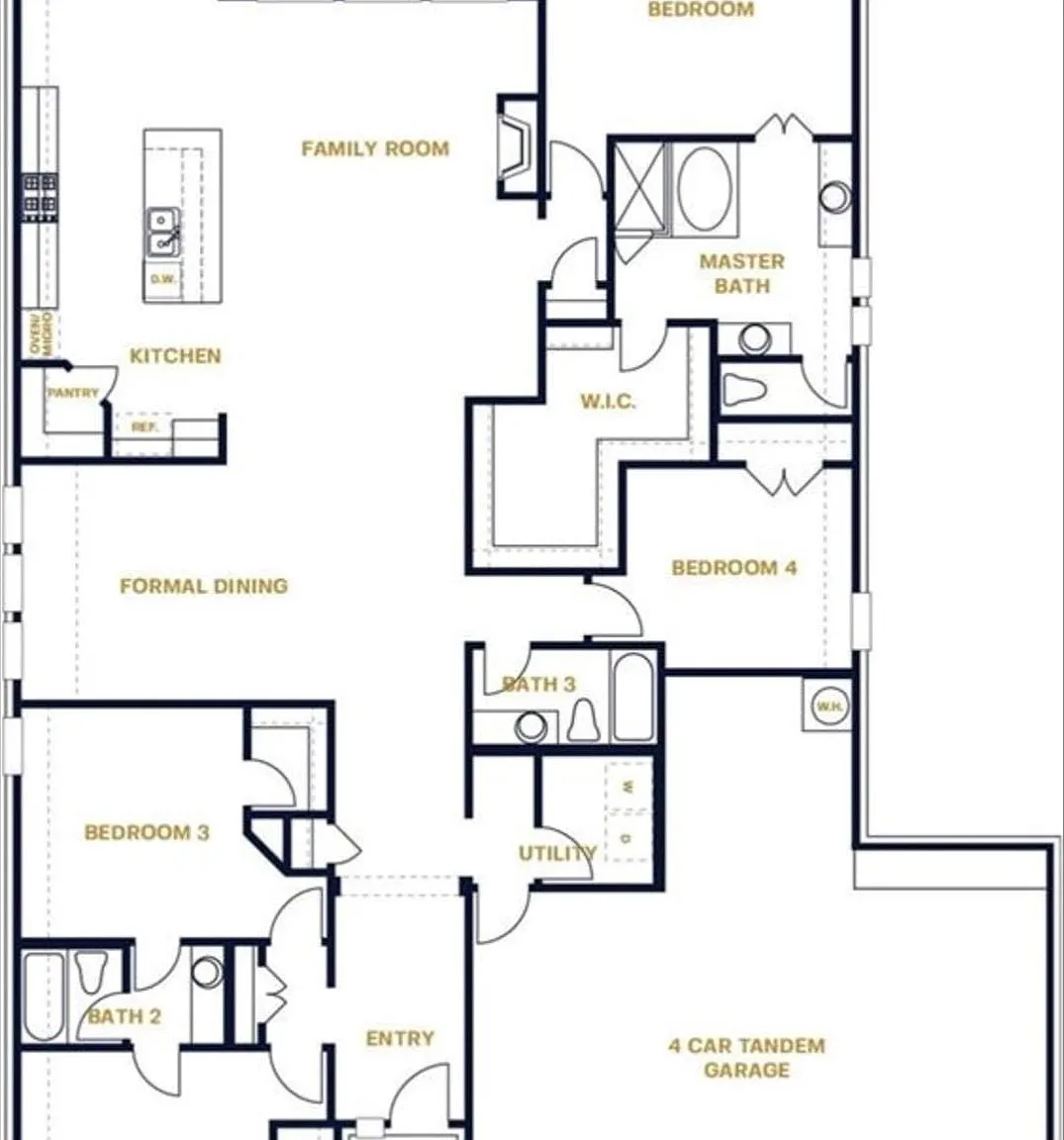 4 bed, 3.0 bath, 2607 sqft, $3,350 — Photo 3
