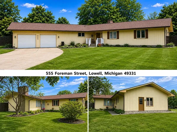 555 Foreman St SE, Lowell, MI 49331