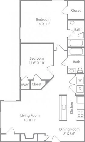 2nd image of 1907 N Bailey Woods Dr #2074-204