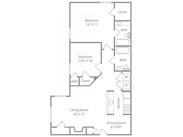 Floor plan Meadowlark II