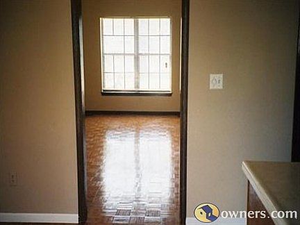 view from dinning room to living room
