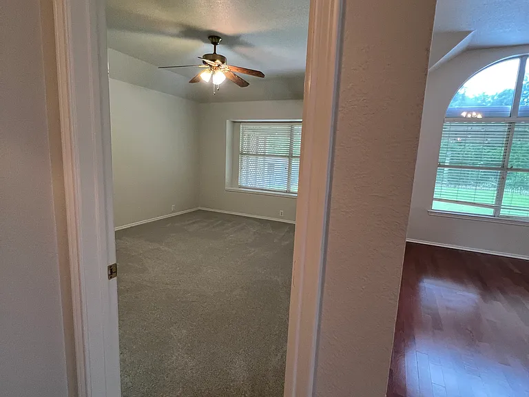 Entrance to master suite at the back of the house